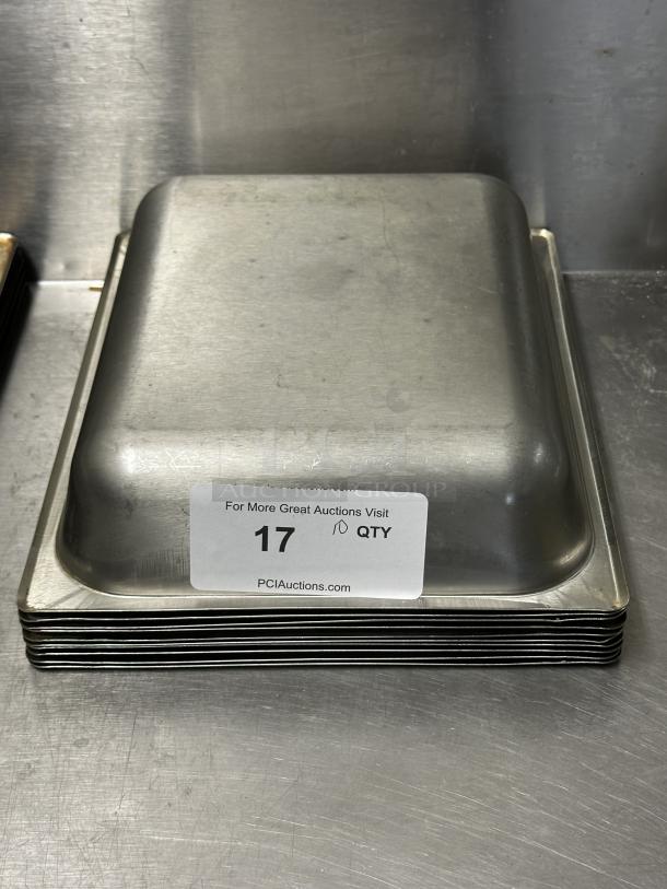 Commercial Stainless Steel Steam Table/Hotel Pans! - Image 1 of 1