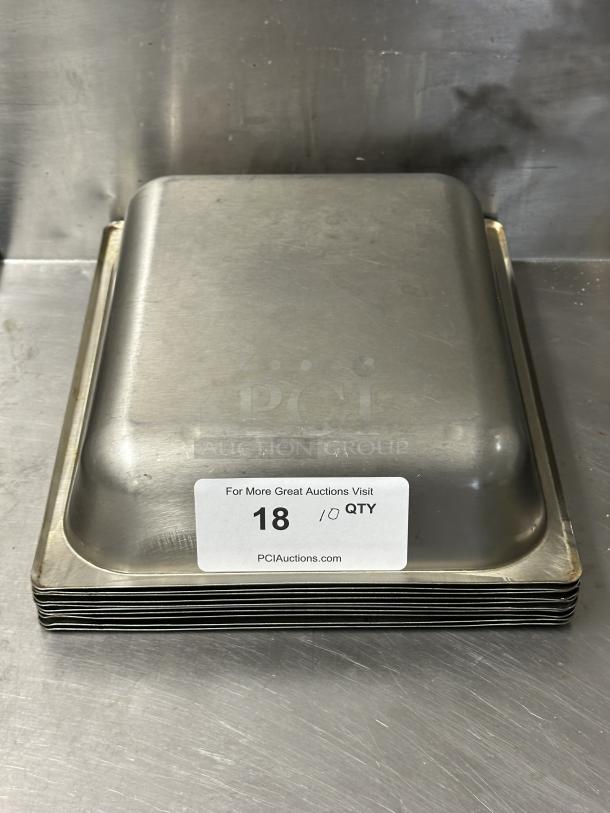 Commercial Stainless Steel Steam Table/Hotel Pans! - Image 1 of 1