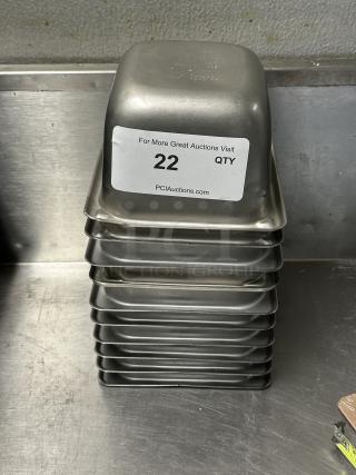 Commercial Stainless Steel Steam Table/Hotel Pans!
10xBid