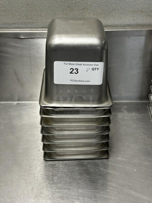 Commercial Stainless Steel Steam Table/Hotel Pans!
8xBid - Image 1 of 1