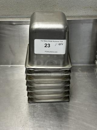 Commercial Stainless Steel Steam Table/Hotel Pans!
8xBid