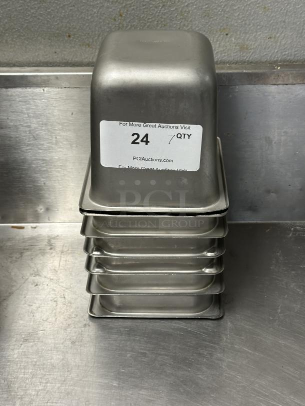 Commercial Stainless Steel Steam Table/Hotel Pans!
7xBid - Image 1 of 1