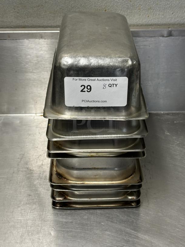 Commercial Stainless Steel Steam Table/Hotel Pans!
8xBid - Image 1 of 1