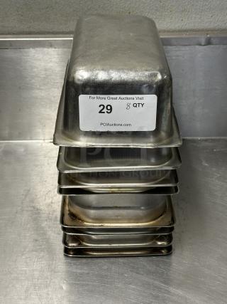 Commercial Stainless Steel Steam Table/Hotel Pans!
8xBid