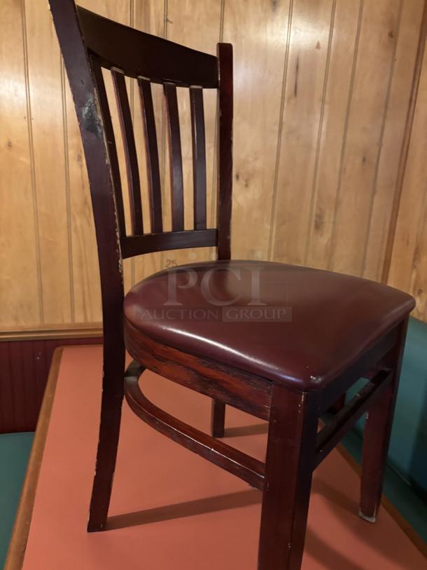 Maroon Top Chairs
4xBid - Image 2 of 3