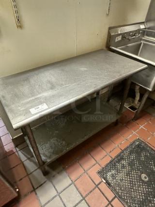 Commercial Stainless-Steel Table