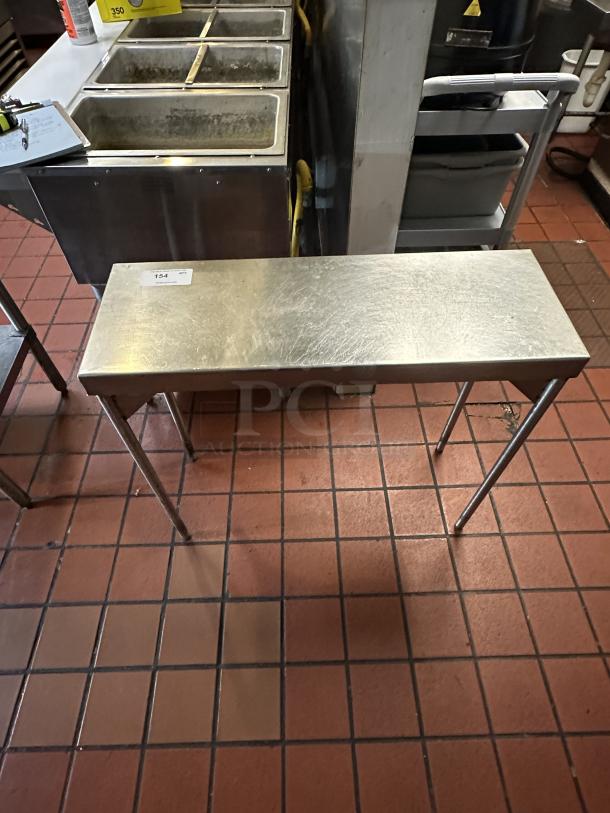 Small Stainless Steel Table - Image 2 of 2
