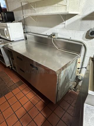 Commercial Delfield Cooler, 2 Drawers, 1 Door