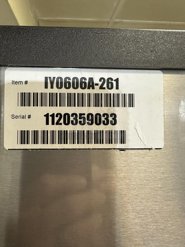 Like New!  Manitowoc ID-0606A-261 Ice Maker with B-570 Bin, 208-230 Volt single phase - Image 5 of 8