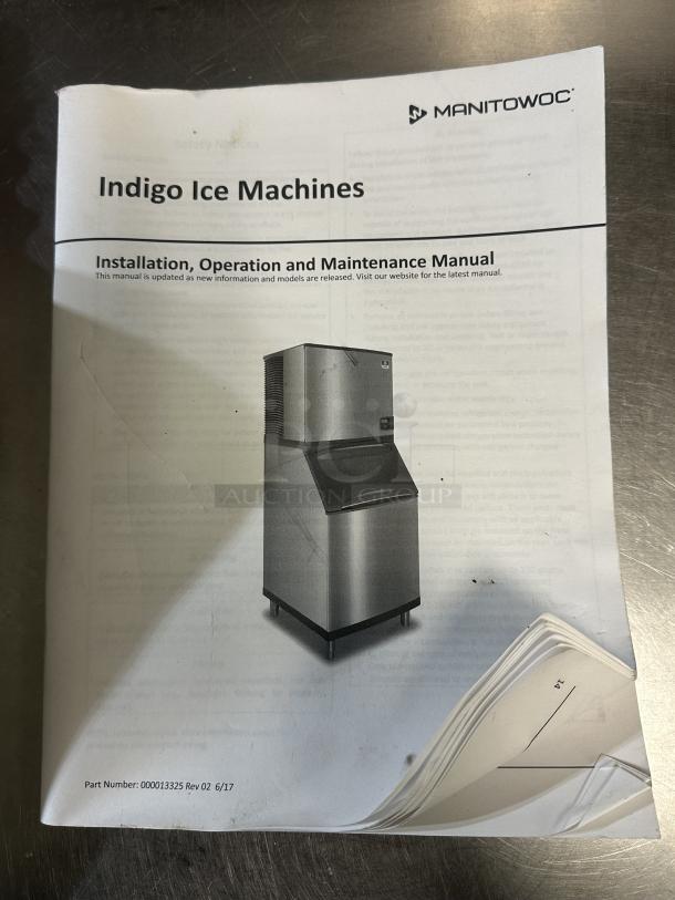 Like New!  Manitowoc ID-0606A-261 Ice Maker with B-570 Bin, 208-230 Volt single phase - Image 8 of 8