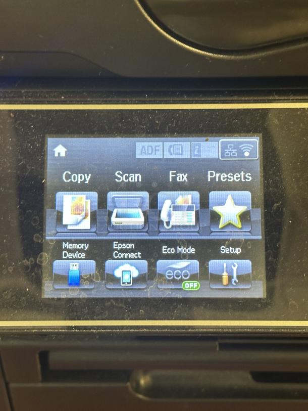 Epson Printer Workforce WF-3640, Powers On - Image 2 of 3