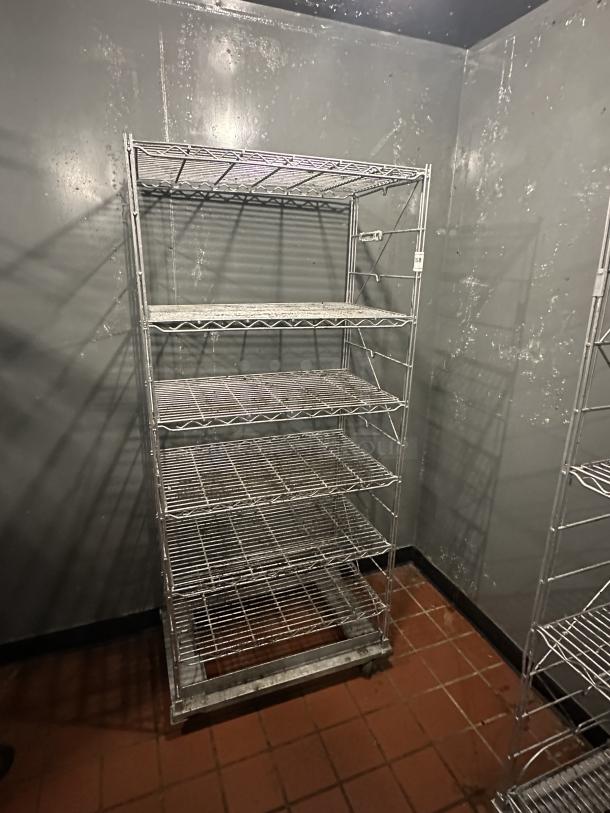 Wire Rack, Walk In Cooler, On Casters - Image 1 of 1
