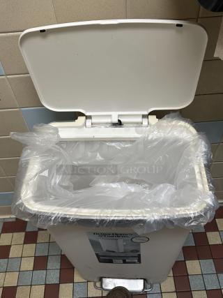 Flip Lid Garbage Can