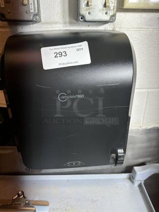 Sysco Complete 360 Black Hand Towel Mechanical Dispenser