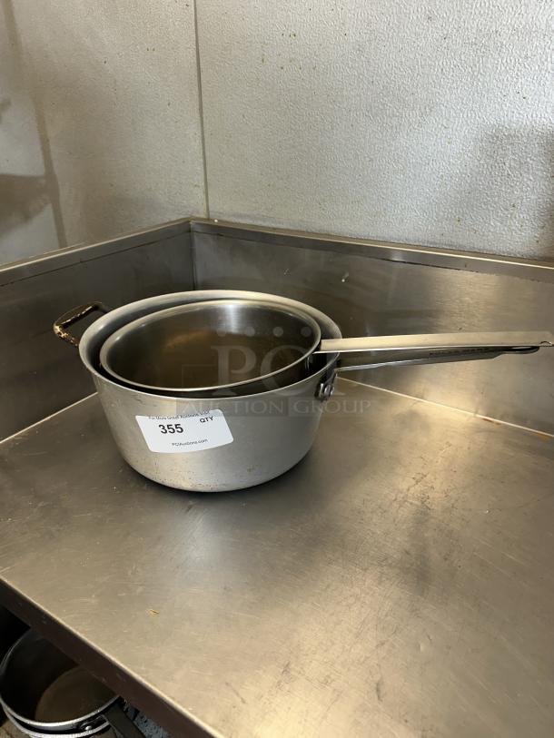 Polarware 10 Qt. Tapered Aluminum Sauce Pan with Handle
7 Qt. Tapered Aluminum Sauce Pan with Handle
2XBid - Image 1 of 1