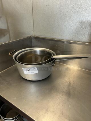 Polarware 10 Qt. Tapered Aluminum Sauce Pan with Handle
7 Qt. Tapered Aluminum Sauce Pan with Handle
2XBid