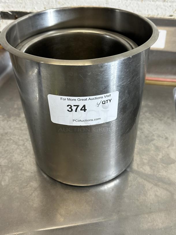 Stainless Steel Soup warmers Liners
4xBid - Image 1 of 1