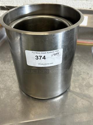 Stainless Steel Soup warmers Liners
4xBid