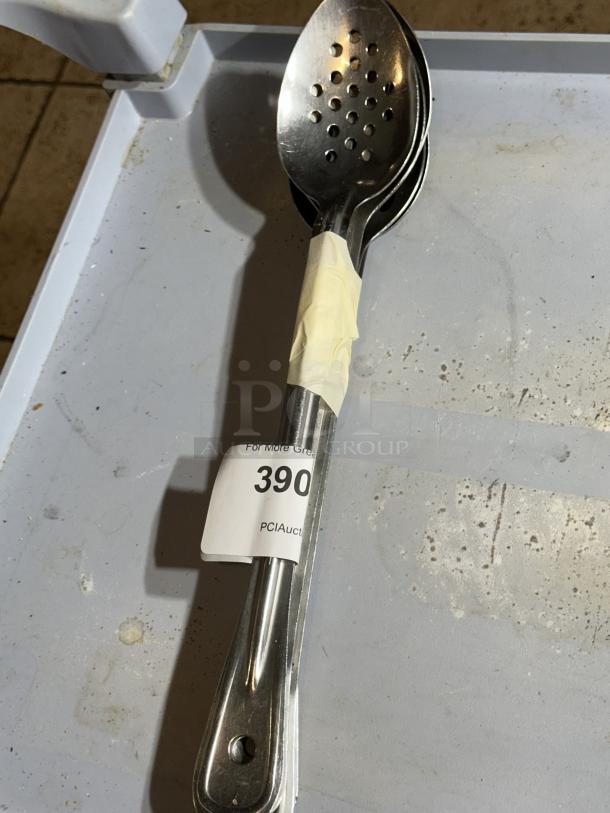 13" Perforated Stainless Steel Basting Spoon
5xBid - Image 1 of 1