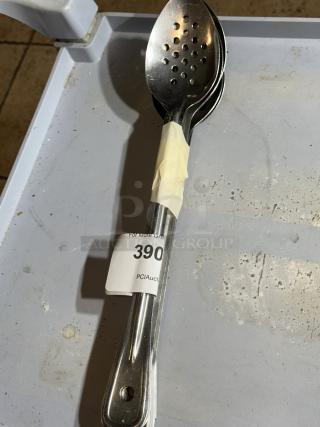 13" Perforated Stainless Steel Basting Spoon
5xBid