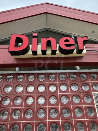 Diner Sign Powers on 115 Volt