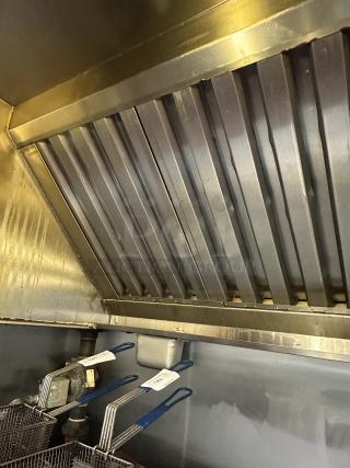 Amerex Exhaust Hood with Filters. BUYER MUST REMOVE
Optional Removal Charge $500 separate from Bid