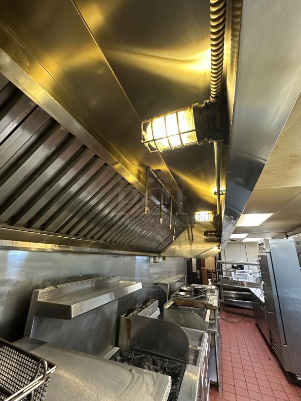 Amerex Exhaust Hood with Filters. BUYER MUST REMOVE
Optional Removal Charge $500 separate from Bid - Image 3 of 4