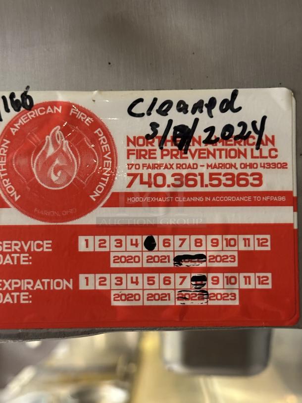 Amerex Exhaust Hood BUYER MUST REMOVE
Optional Removal Charge $500 separate from Bid - Image 4 of 5