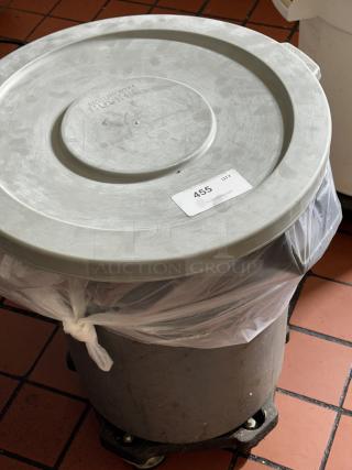 Garbage Can on Casters, Continental Husker