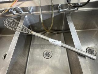 36" Stainless Steel French Whip / Whisk