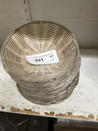 8 1/2" x 2 1/4" Round Basket 
11xBid