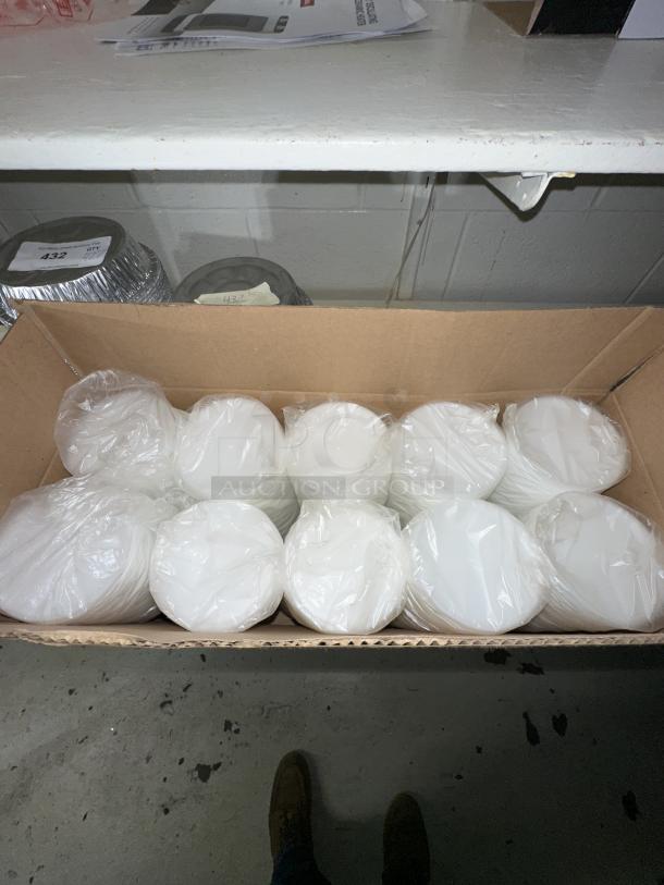 Plastic Lids for Foam Bowls - Image 1 of 2