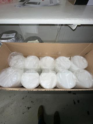 Plastic Lids for Foam Bowls