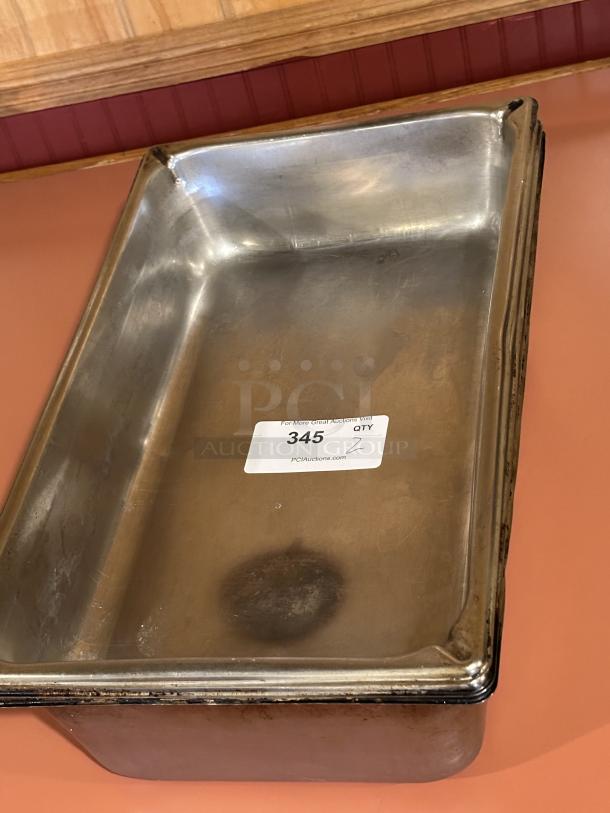 Full Size 4" Deep Anti-Jam 22 Gauge Stainless Steel Steam Table / Hotel Pan - Image 1 of 1