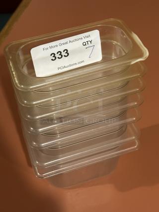 1/9 Size 4" Deep Clear Polycarbonate Food Pan
7xBid