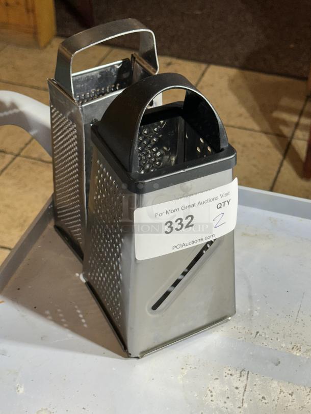 4-Sided Stainless Steel Box Grater with Soft Grip
2xBid - Image 1 of 1