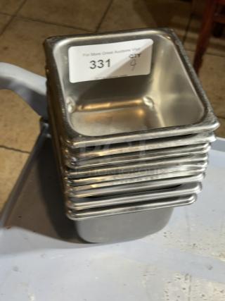 1/6 Size 4" Deep Anti-Jam Stainless Steel Steam Table / Hotel Pan
9xBid