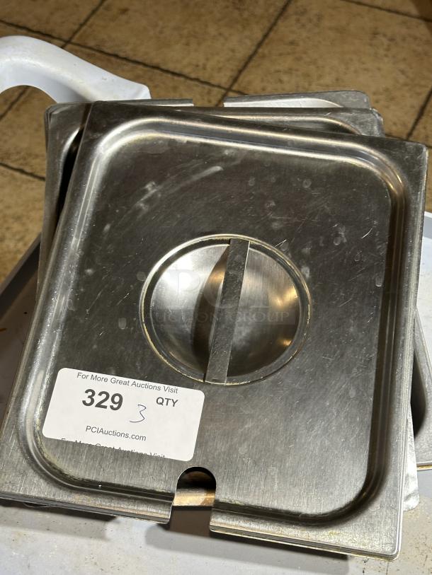 1/2 Size Stainless Steel Solid Steam Table / Hotel Pan - Image 1 of 1