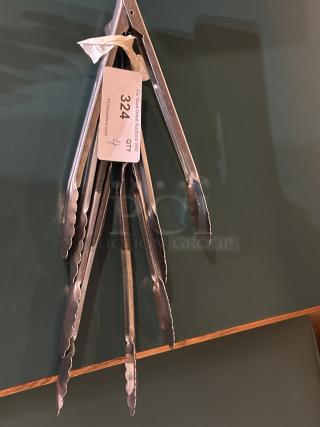 12" Stainless Steel Utility Tongs
4xBid