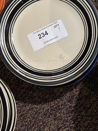 Black, White, Blue Plates
9xBid
