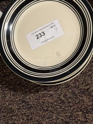Black, White, Blue Plates
9xBid