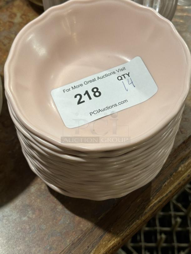 Pink Bowls
14xBid - Image 1 of 1