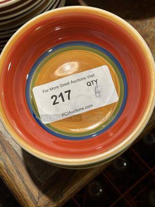 Multicolored Bowls
6xBid