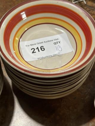 Red-Yellow-White Bowls
10xBid