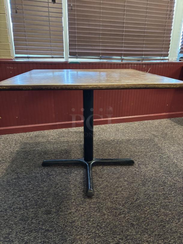 Square Tables, with Brown Patena
2xBid - Image 2 of 2