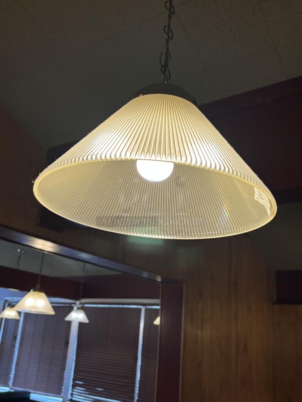 Hanging Lamps in Main Dining, great condition, 3x bid
plastic - Image 5 of 5