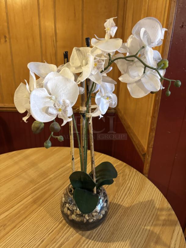 Picture and Artificial Orchid - Image 2 of 2