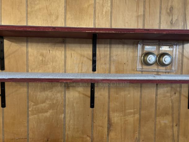 2 Wood Shelves 12x48 - Image 2 of 2
