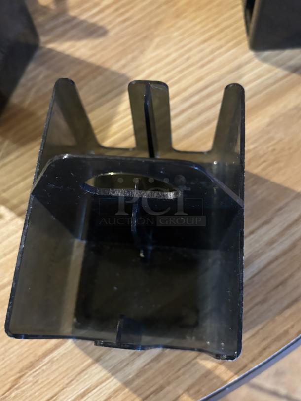 Lot of Jelly Packet Holders, 28, plastic, black in color - Image 1 of 3