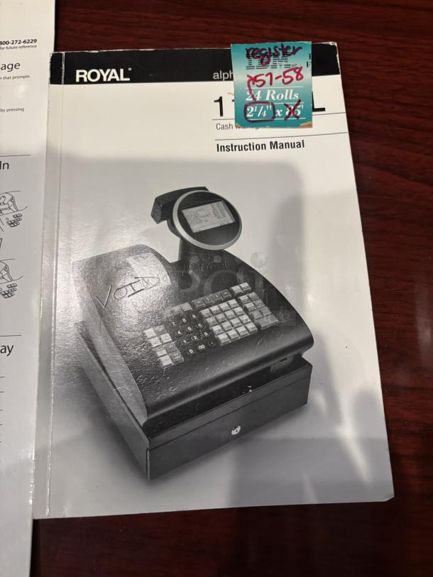 Royal Cash Register, Alpha 1100 ML - Image 8 of 8